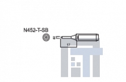 Сменный наконечник Hakko N452-t-sb