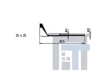 Ersa 452qdlf250 (422qd2) насадка к термопинцету Ersa Chiptool