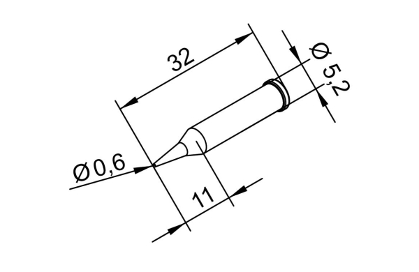 Наконечник ERSA 102PDLF06L (для паяльников iTool, iTool nano)
