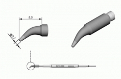 Картридж-наконечник Jbc C210-004