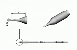 Картридж-наконечник Jbc C245-001