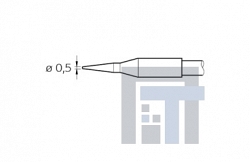 Картридж-наконечник Jbc C245-930