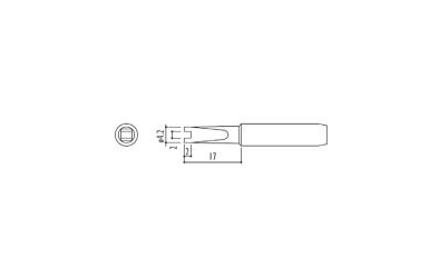 Сменный наконечник Hakko 900M-T-RT