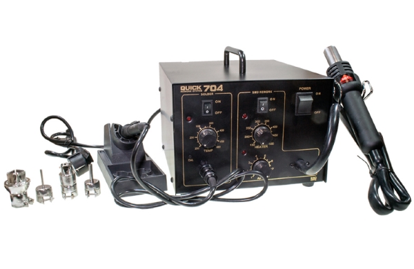 Термовоздушная паяльная станция Quick 704esd