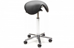 Стул-седло Treston Saddle Al Esd, черный