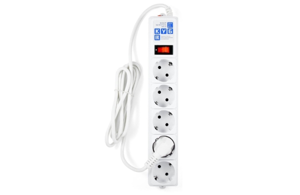 Фильтр-удлинитель Power Cube Spg-b-0,5м-white