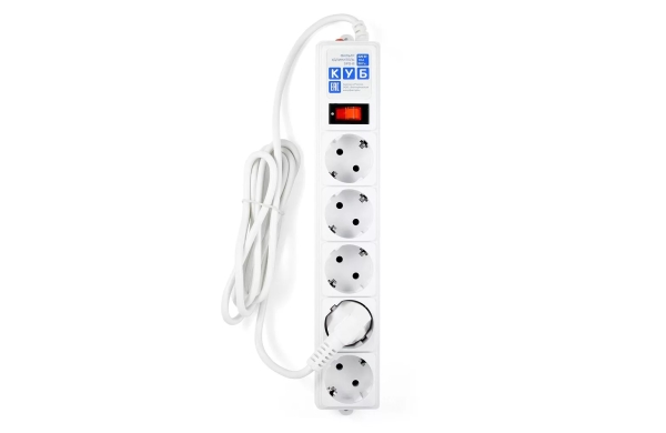 Фильтр-удлинитель Power Cube Spg-b-6-white(откр)