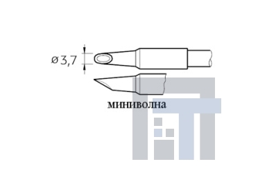 Картридж-наконечник Jbc C245-038