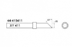 Сменный наконечник Xytronic 44-415411/jp