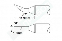 Картридж-наконечник Metcal Sttc-599