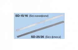 Припой в прутках прямоугольного сечения (без флюса) Goot Sd-16