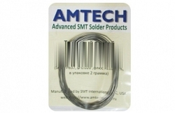 Трубчатый припой Amtech Nc-61, (sn63, 2,2%) 0,81мм, спир. 2 гр.