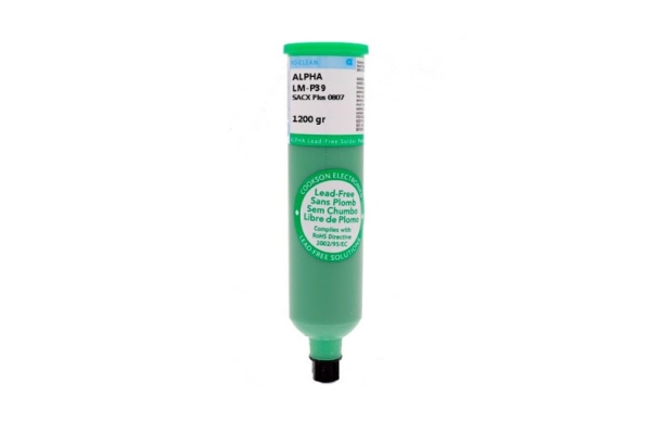 Паяльная паста Alpha Om520 Sn42bi57,6ag0,4 1.2kg
