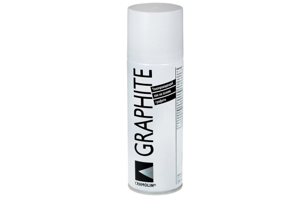 Защитный токопроводящий лак на основе графита Cramolin Graphite 200мл