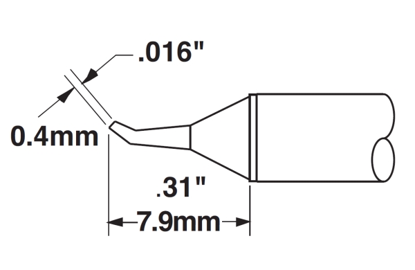 Картридж-наконечник Metcal Sttc-526