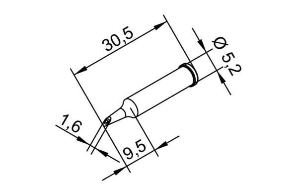 Наконечник ERSA 102WDLF16 (к iTool, iTool nano)