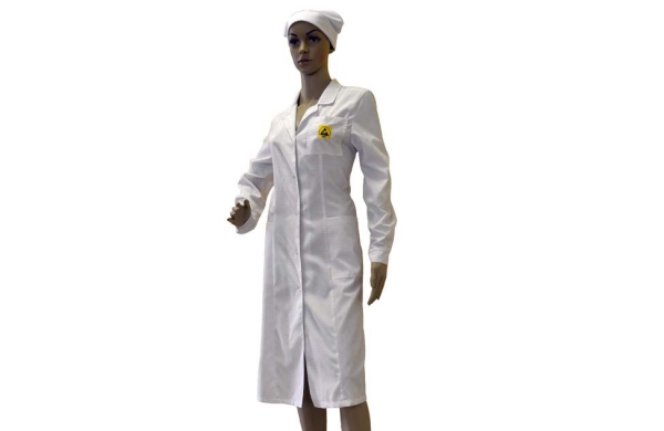 Антистатический халат женский Ezetex Ez-w245-k