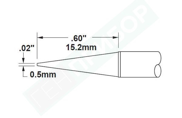 Картридж-наконечник Metcal STTC-543