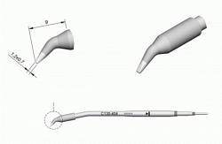 Картридж-наконечник Jbc C130-404