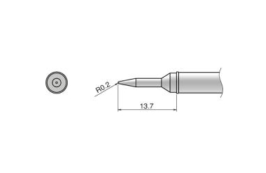 Композитный наконечник Hakko T31-01SBL Shape-SBL