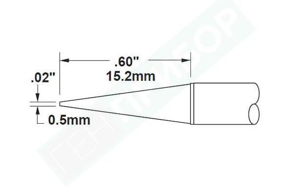 Картридж-наконечник Metcal Sttc-843