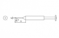Сменный наконечник Hakko 900s-t-1с