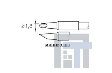 Картридж-наконечник Jbc C245-065