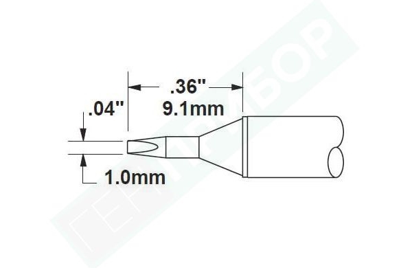 Картридж-наконечник Metcal Sttc-825