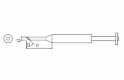 Сменный наконечник Hakko 900s-t-2c