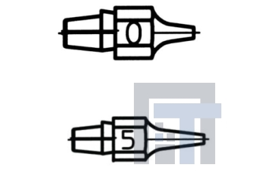 Набор наконечников Weller Dx110-115 T0051379099