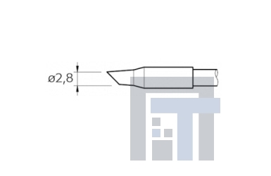 Картридж-наконечник Jbc C245-012