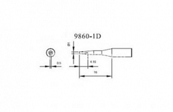 Сменный наконечник Xytronic 9860-1d