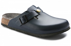 Антистатические сабо синие Birkenstock Boston Esd 61380