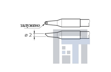 Картридж-наконечник Jbc C245-102