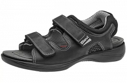 Антистатические сандалии Sievi Ion Black 2