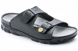 Антистатические сандалии черные Birkenstock Toulon Esd 596040