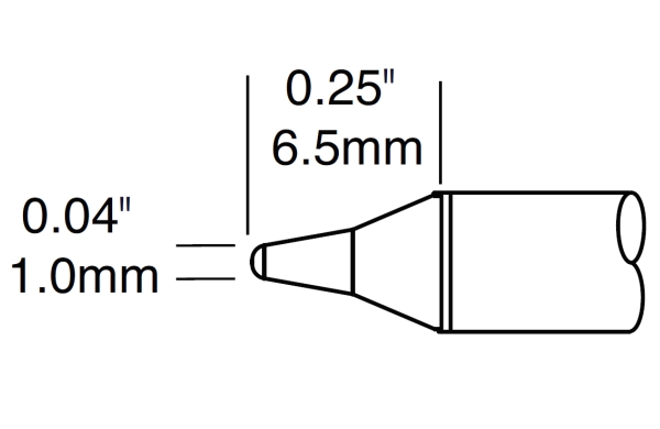 Картридж-наконечник Metcal Sttc-801p