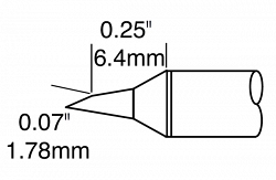 Картридж-наконечник Metcal Sttc-147p