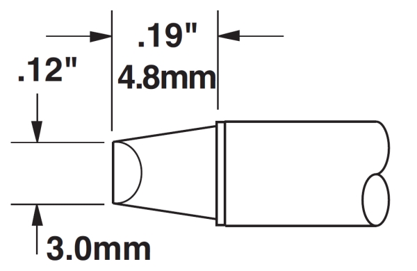 Картридж-наконечник Metcal Sttc-113