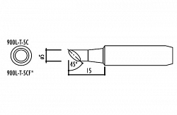 Сменный наконечник 900l-t-5c