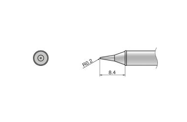 Композитный наконечник Hakko T31-01i Shape-i