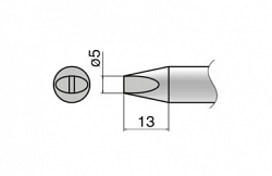 Композитный наконечник Hakko T33-d5 Shape-5d