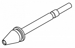 Ersa 722en1548 наконечник к вакуумному термоотсосу X-tool